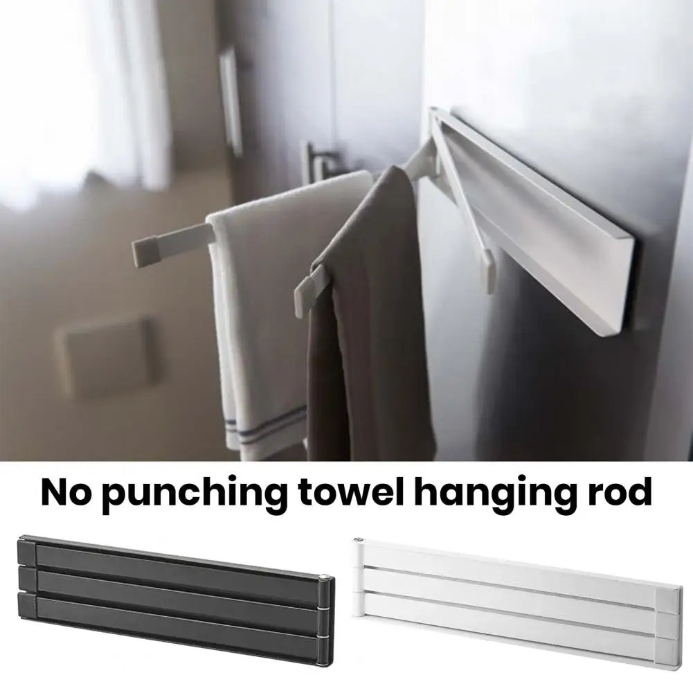 3-Bar-Wall-Mounted-Magnetic-Towel-Drying-Rack-2