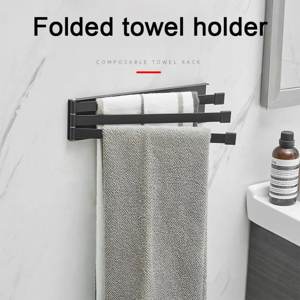 3-Bar-Wall-Mounted-Magnetic-Towel-Drying-Rack-3