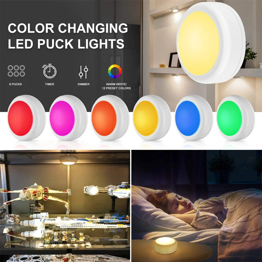 Cabinet-Lighting-LED-Puck-Lights-with-Remote-12