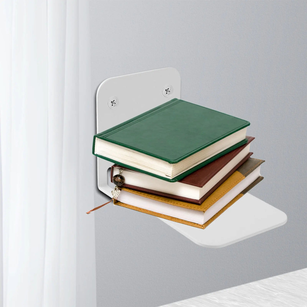 Wall Mounted Invisible Floating Bookshelf Shelves