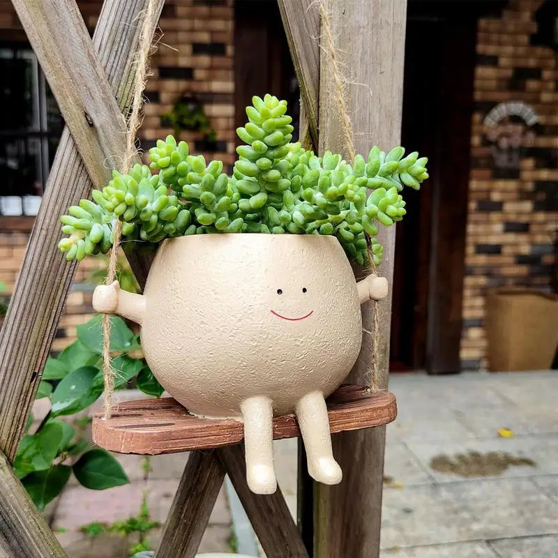 Swinging-Character-Hanging-Plant-Pots-2